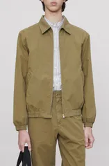 アーペーセー メンズ アウター ジャケット・ブルゾン コットン APC Gilbert Organicotton Jacket Military Khaki カーキのサムネイル