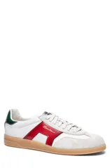 サントーニ メンズ シューズ スニーカー Santoni OIympic Low Top Sneaker White ホワイトのサムネイル
