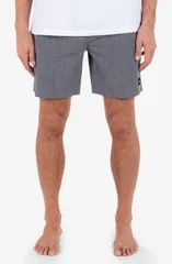 ハーレー メンズ ボトムス ハーフパンツ・ショーツ ショートパンツ Hurley Phantom Flow Board Shorts Black Heather ブラックのサムネイル