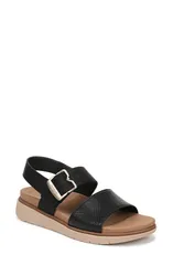 ドクター・ショール レディース シューズ ヒール サンダル Dr Scholls Posie Slingback Sandal Black ブラックのサムネイル