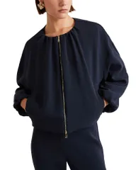マレーラ レディース アウター ジャケット・ブルゾン Marella Mllbello Navy Jacket Navy ネイビーのサムネイル