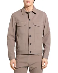 セオリー メンズ アウター ジャケット・ブルゾン Theory River Jacket ineoteric Twill Morelのサムネイル
