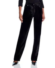 ヘルムート ラング レディース ボトムス カジュアルパンツ Helmut Lang Pony High Rise Straight Pants Black ブラックのサムネイル