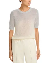 ファビアナ フィリッピ レディース アウター ニット・セーター Fabiana Filippi Maglia Girocollo Manica SweaterafiaGrigioのサムネイル