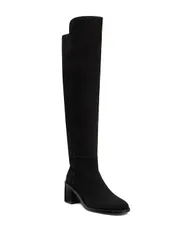 スチュアート ワイツマン レディース シューズ ブーツ・レインブーツ Stuart Weitzman Womens Finn 5050 Boots Black Suede ブラックのサムネイル