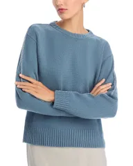 ヘルノ レディース アウター ニット・セーター Herno Sweater Peacock Blue ブルーのサムネイル
