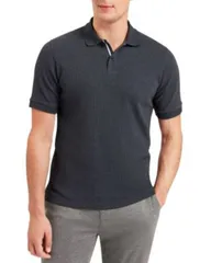 テッドベーカー メンズ トップス ポロシャツ Ted Bakeredman Textured Polo Shirt Navy ネイビーのサムネイル
