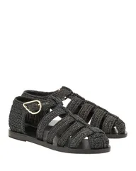 アンシエントグリークサンダル レディース シューズ Ancient Greek Sandals Womens Homeria Sandals Black ブラックのサムネイル