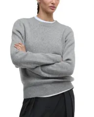 バブアー レディース アウター ニット・セーター ウール Barbour Woodhouse Wool Cashmere Sweater Oatmeal オートミールのサムネイル