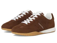 カルバンクライン レディース シューズ スニーカー Calvin Klein Hendrea Dark Brown Suede ブラウンのサムネイル