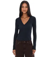 フリーピープル レディース トップス シャツ Free People Neria Long Sleeve Black ブラックのサムネイル