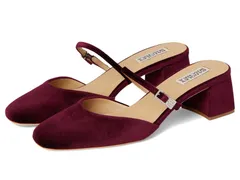 バッジェリーミシュカ レディース シューズ ヒール Badgley Mischka Valarie Wine Velvet ワインのサムネイル