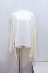 CFCL ショートスリーブ ラウンド トップ ホワイト - メルカリ