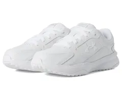 アンダーアーマー レディース シューズ スニーカー レザー Under Armour Edge Leather WhiteWhiteWhi ホワイトのサムネイル