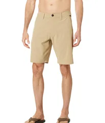ボルコム メンズ ボトムス ハーフパンツ・ショーツ ショートパンツ Volcom Frickin Cross Shred Static 20 Hybrid Shorts Dark Khaki 2 カーのサムネイル