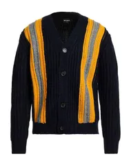 ディースクエアード メンズ アウター カーディガン DSQUARED2 カーディガン Midnight Blue ブルーのサムネイル