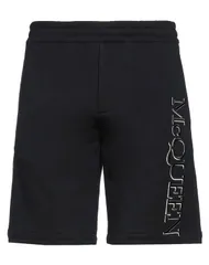 マックイーン メンズ ボトムス ハーフパンツ・ショーツ MCQUEEN スウェットパンツ Black ブラックのサムネイル