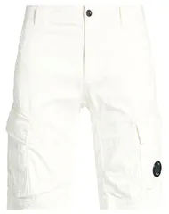 シーピーカンパニー メンズ ボトムス ハーフパンツ・ショーツ CP COMPANY ショートパンツ＆バミューダパンツ White ホワイトのサムネイル