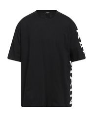 バルマン メンズ トップス Tシャツ BALMAIN Ｔシャツ Black ブラック