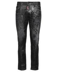 ディースクエアード メンズ ボトムス デニムパンツ DSQUARED2 スキニー Black ブラックのサムネイル