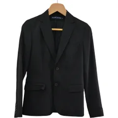 ポロ ラルフローレン POLO RALPH LAUREN ジャケット ダブル ブラック サイズ 11 レディース F-L8782のサムネイル
