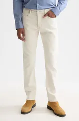 スコッチアンドソーダ メンズ ボトムス デニムパンツ ジーンズ Scotch Soda The Zee Straight Fit Jeans Desert White ホワイトのサムネイル