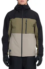 クイックシルバー メンズ アウター ジャケット・ブルゾン Quiksilver Sycamore Waterproof Snow Jacket Black ブラックのサムネイル