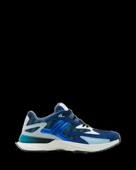 ランバン レディース シューズ スニーカー メッシュ トール レザー Lanvin Jla Sneakers In Mesh And Metallic Leather Dark BlueLight Bのサムネイル