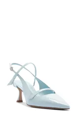 アレクサンドラバードマン レディース シューズ パンプス Alexandre Birman Tita Pointed Toe Slingback Pump Dust Blue ブルーのサムネイル