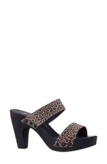 ニナ レディース シューズ ヒール プラットフォーム サンダル Nina Vegas Platform Slide Sandal Cheetahのサムネイル