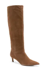 フリーピープル レディース シューズ ブーツ・レインブーツ Free People Kiki Knee High Bootan Suede タンのサムネイル