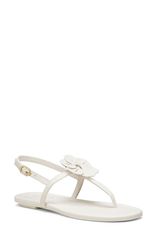 スチュアート ワイツマン レディース シューズ サンダル Stuart Weitzman x Sandy Liang TStrap Slingback Sandal Cream クリーム