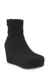 ペドロガルシア レディース シューズ ブーツ・レインブーツ Pedro Garcia Urbana Wedge Bootie Black 2Way Stretch ブラックのサムネイル