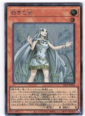 遊戯王 白き乙女 シークレット ロゴあり 2025 LIMITED PACK - メルカリ