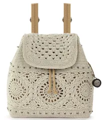 ザサック レディース バッグ バックパック・リュックサック The Sak Sayulita Crochet Backpack NAT MED Rのサムネイル