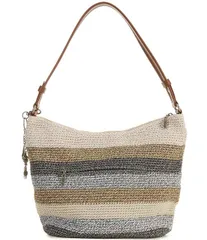 ザサック レディース バッグ The Sak Sequoia Crochet Hobo Bag Desert Stripe ストライプのサムネイル