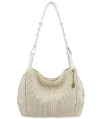 ザサック レディース バッグ The Sak Slouchy Crochet Medium Hobo Bag Ecru エクリュのサムネイル