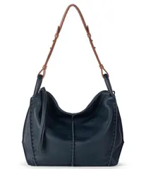 ザサック レディース バッグ レザー The Sak Los Feliz Leather Hobo Bag Indigo インディゴのサムネイル