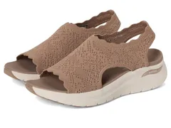 スケッチャーズ レディース シューズ ヒール SKECHERS Arch Fit 20 Flawless Choice Mocha モカのサムネイル