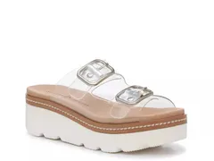 チャイニーズランドリー レディース シューズ サンダル Chinese LaundrySeraphine Wedge Sandal Clearのサムネイル