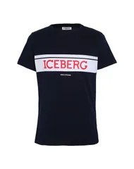 アイスバーグ メンズ トップス Tシャツ ICEBERG Ｔシャツ Midnight Blue ブルーのサムネイル