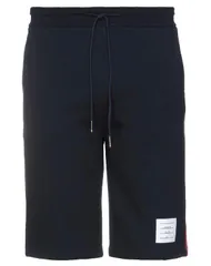 トムブラウン メンズ ボトムス ハーフパンツ・ショーツ THOM BROWNE ショートパンツ＆バミューダパンツ Midnight Blue ブルーのサムネイル