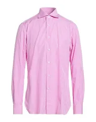 イザイア メンズ トップス シャツ ISAIA チェック柄シャツ Mauveのサムネイル
