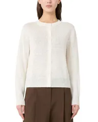 ウィークエンド マックスマーラ レディース アウター カーディガン セーター Weekend Max Mara Wkdbadia Cardigan Sweater Ecru エクリュのサムネイル