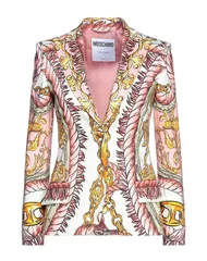モスキーノ レディース アウター ジャケット・ブルゾン MOSCHINO テーラードジャケット Pink ピンクのサムネイル