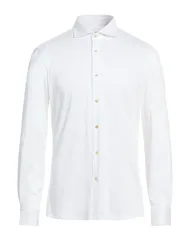 ボリオリ メンズ トップス シャツ BOGLIOLI 無地シャツ White ホワイトのサムネイル
