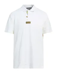 ヴェルサーチ メンズ トップス ポロシャツ VERSACE JEANS COUTURE ポロシャツ Off White オフホワイトのサムネイル