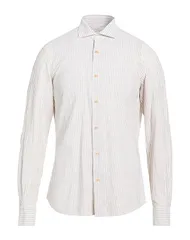 ボリオリ メンズ トップス シャツ BOGLIOLI ストライプ柄シャツ Light Gray グレーのサムネイル