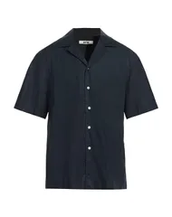 グリフォーニ メンズ トップス シャツ GRIFONI 無地シャツ Midnight Blue ブルーのサムネイル