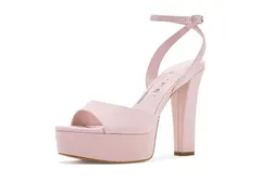 ゲス レディース シューズ ヒール GUESS Hitten Light Pink Sued ピンクのサムネイル